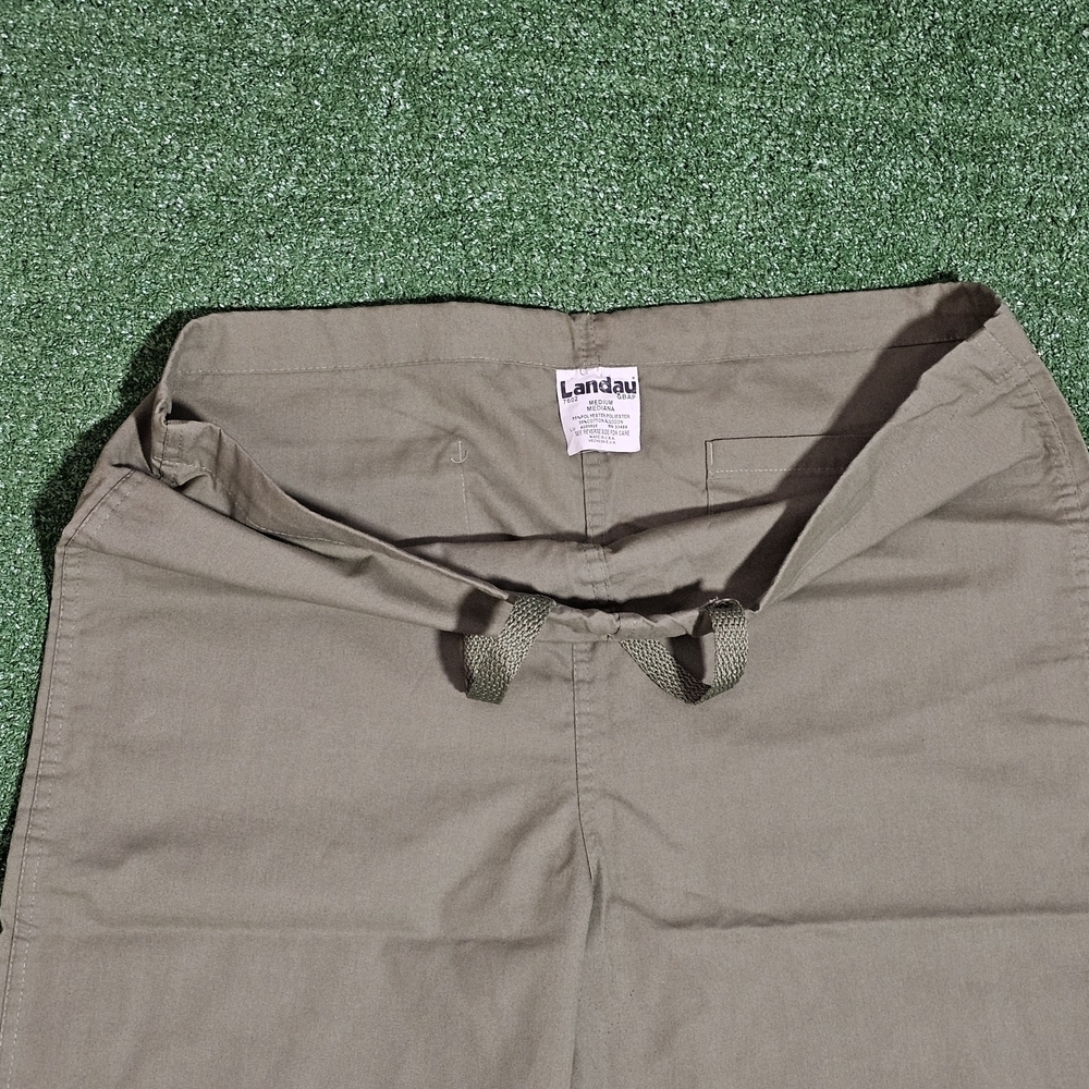 Olive Green Scrub Pants - Picture 3 of 9